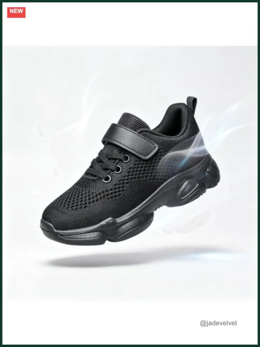 Kids Toddler Sports Strap Sneakers Breathable Lightweight Non-Slip Athletic